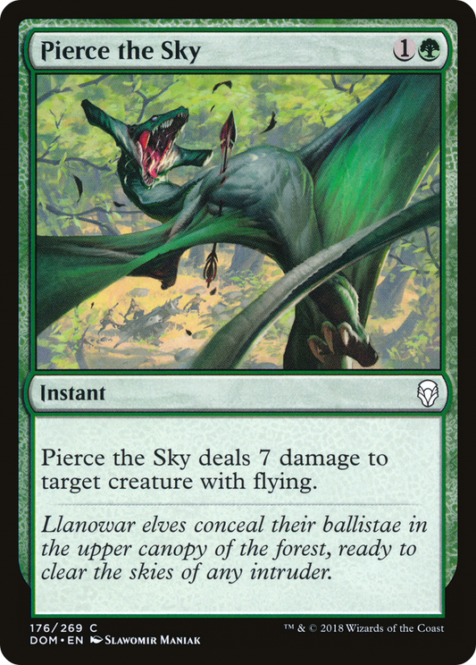 Pierce the Sky [Dominaria] Foil