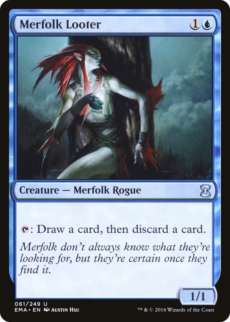 Merfolk Looter (061) - Eternal Masters