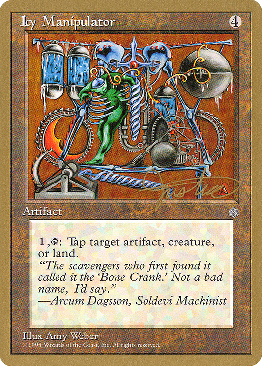 Icy Manipulator (Mark Justice) [Pro Tour Collector Set]