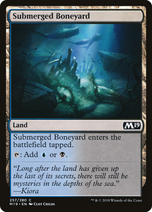 Submerged Boneyard (257) - Core Set 2019