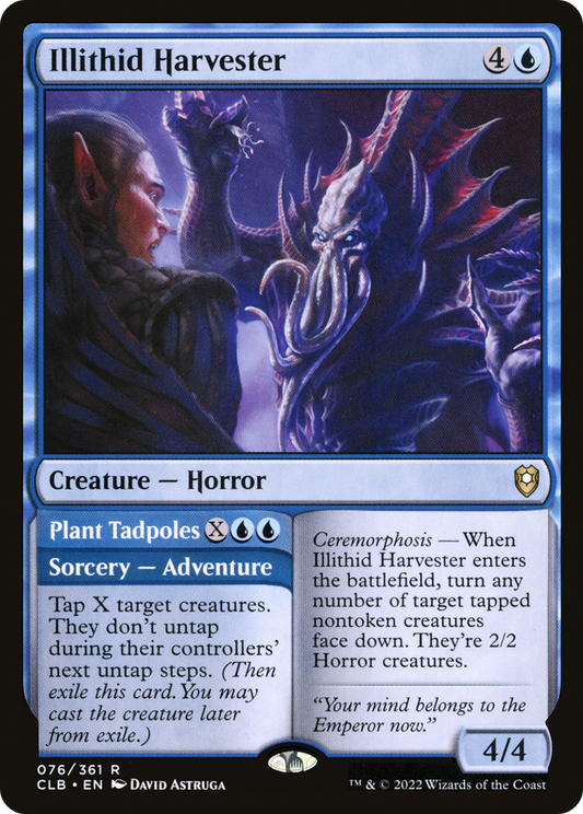 Illithid Harvester (076) - Commander Legends: Battle for Baldur's Gate