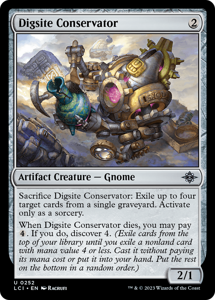 Digsite Conservator (252) - The Lost Caverns of Ixalan