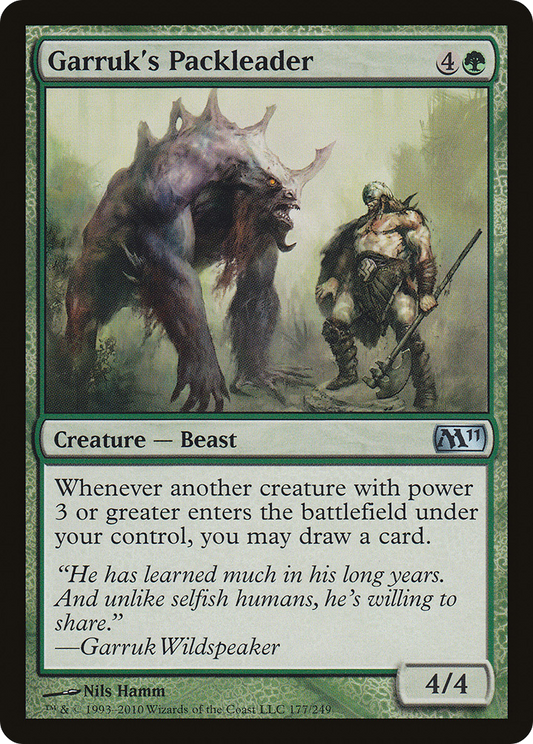 Garruk's Packleader (177) - Magic 2011