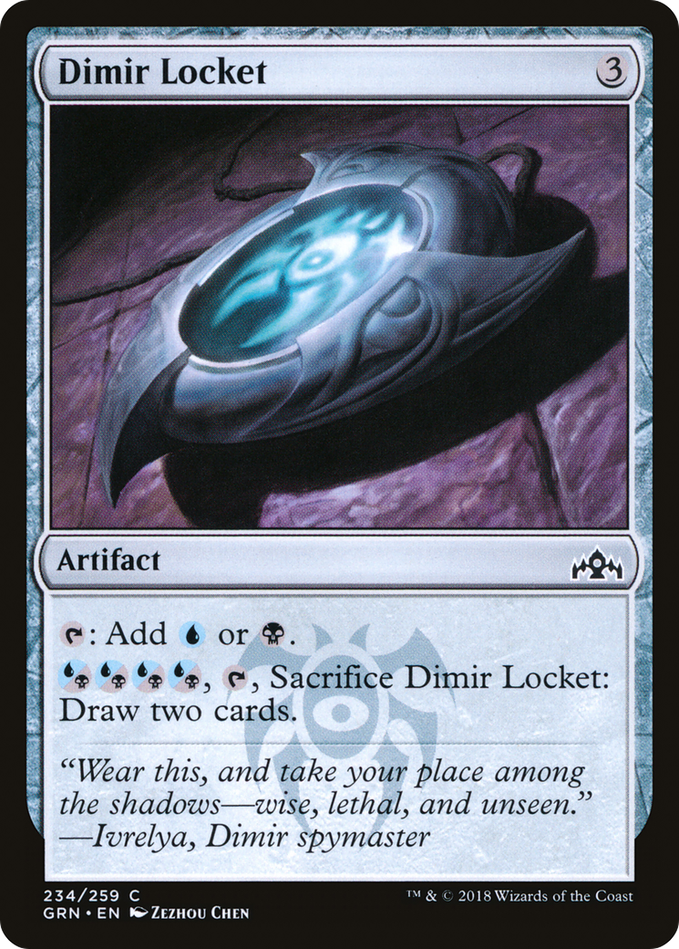Dimir Locket [Guilds of Ravnica] Foil