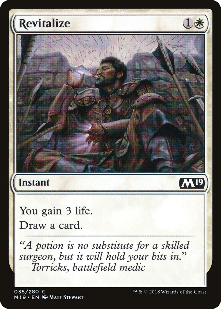 Revitalize (035) Foil - Core Set 2019
