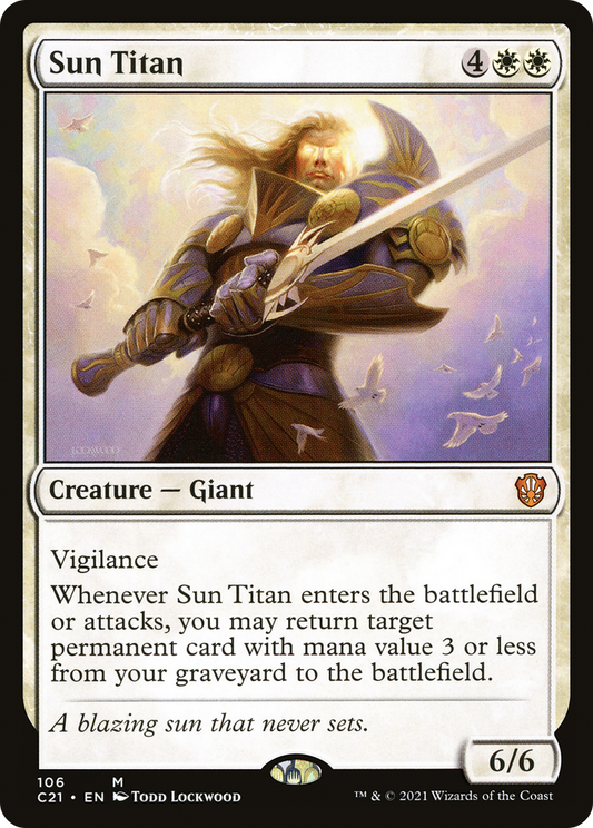 Sun Titan (106) - Commander 2021