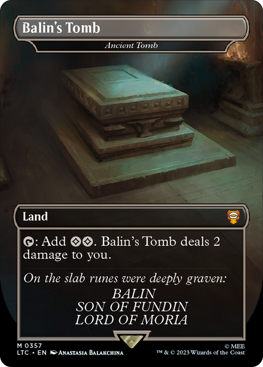 Ancient Tomb (357) Foil - Tales of Middle-earth Commander
