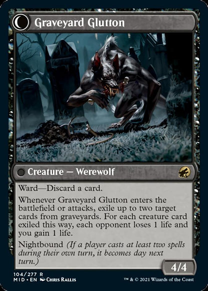 Graveyard Trespasser (104) Foil - Innistrad: Midnight Hunt