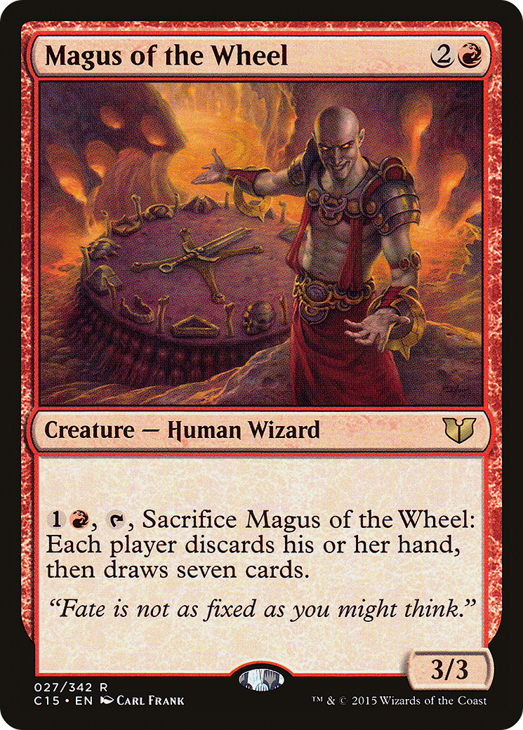 Magus of the Wheel (027) - Commander 2015