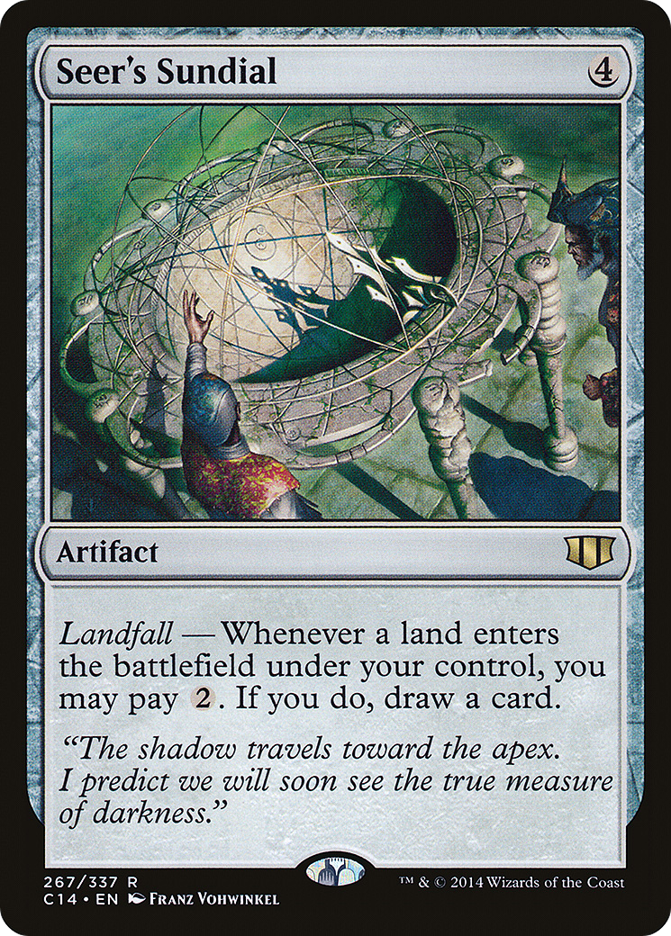 Seer's Sundial [Commander 2014] | Silver Goblin