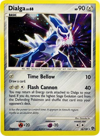 Dialga (Cosmos Holo) (Deck Exclusives) (16) Holofoil - Great Encounters