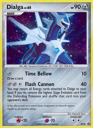 Dialga (DP26) Holofoil - Black Star Promos