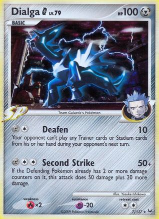 Dialga G (7) Holofoil - Platinum
