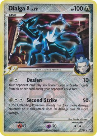 Dialga G (League Promo) (7) Reverse Holofoil - Platinum