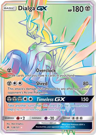 Dialga GX (138) Holofoil - Forbidden Light