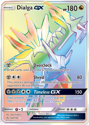 Dialga GX (164) Holofoil - Ultra Prism