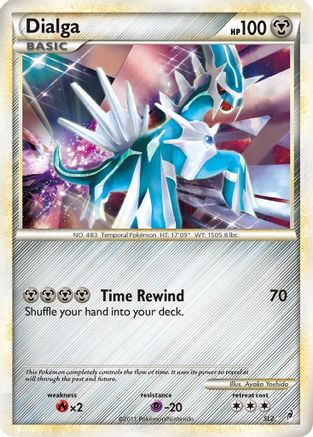 Dialga (Shiny) (SL2) Holofoil - Call of Legends