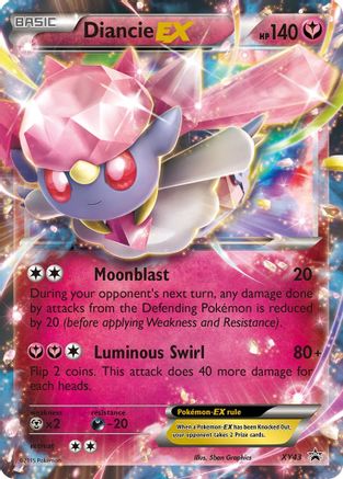 Diancie EX (XY43) Holofoil - Black Star Promos
