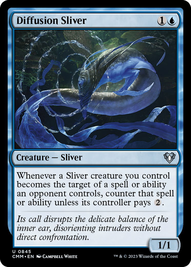 Diffusion Sliver (845) - Commander Masters