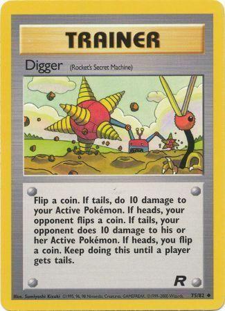 Digger (Rocket's Secret Machine) (75) (Unlimited) - Team Rocket