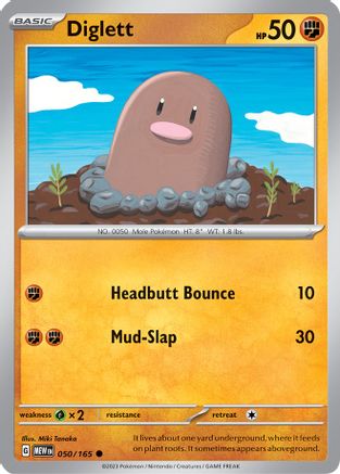 Diglett (50) - 151