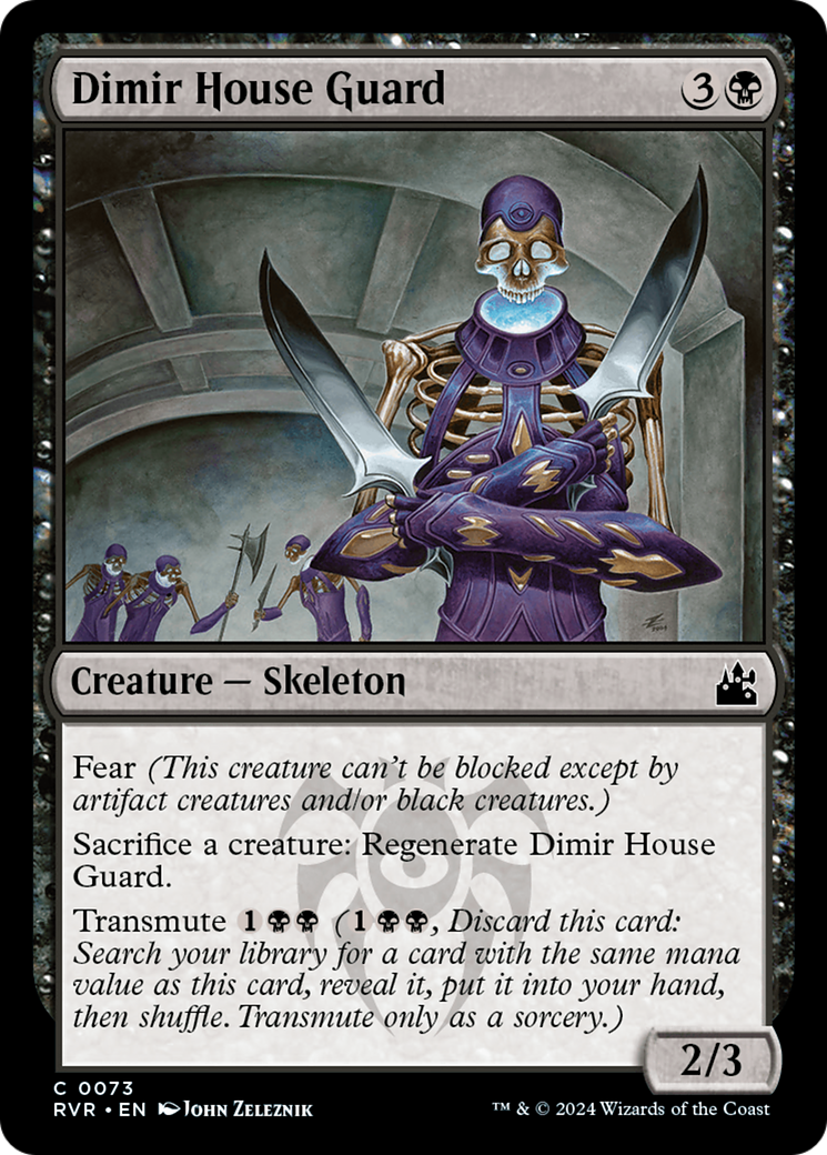 Dimir House Guard (073) - Ravnica Remastered