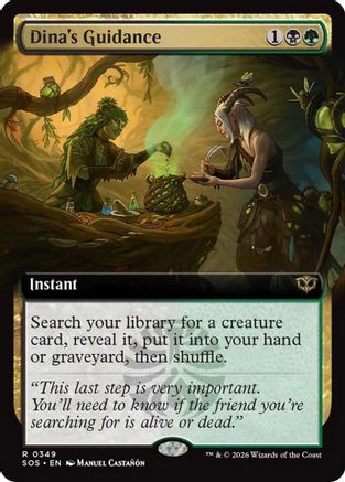 Dina's Guidance (Extended Art) (349) - Secrets of Strixhaven