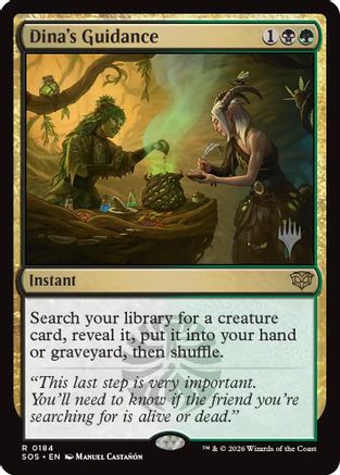 Dina's Guidance (Promo Pack) (184) - Secrets of Strixhaven