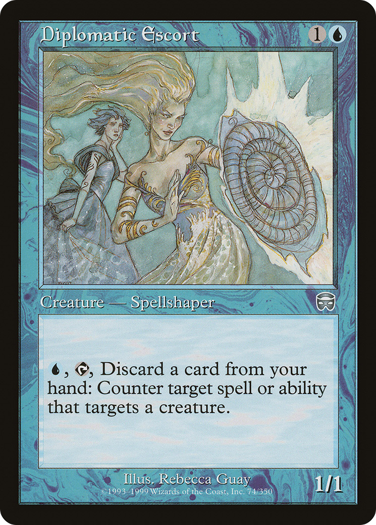 Diplomatic Escort (074) Foil - Mercadian Masques