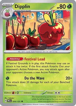 Dipplin (10) Reverse Holofoil - Prismatic Evolutions