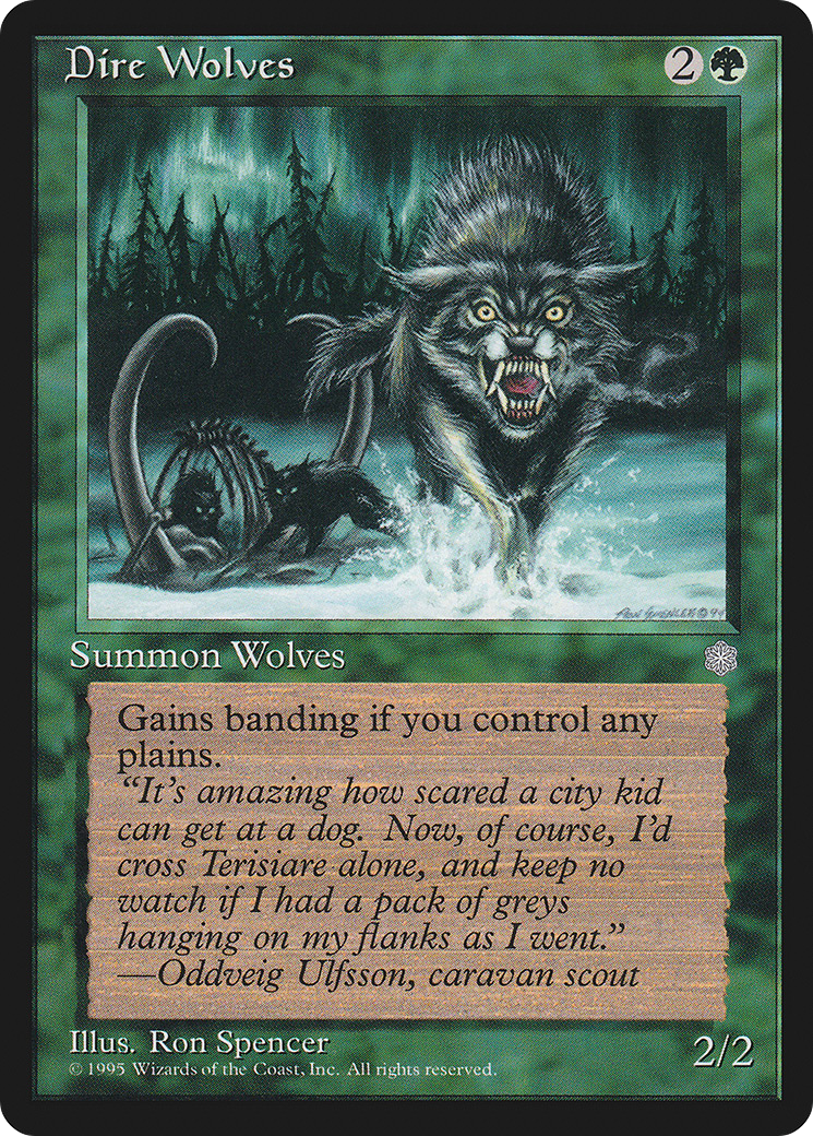 Dire Wolves - Ice Age