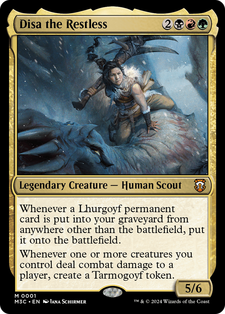 Disa the Restless (001) Foil - Commander: Modern Horizons 3