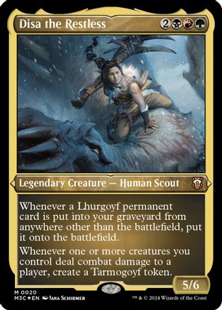 Disa the Restless (020) Etched Foil - Commander: Modern Horizons 3