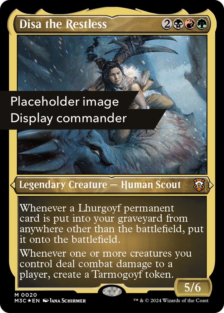 Disa the Restless (Display Commander) (148) Ripple Foil - Commander: Modern Horizons 3