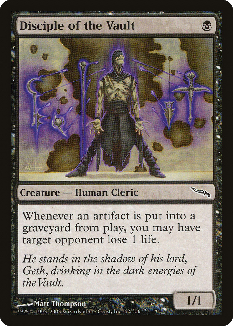 Disciple of the Vault (062) - Mirrodin