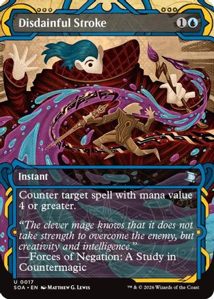 Disdainful Stroke (017) Foil - Secrets of Strixhaven: Mystical Archive