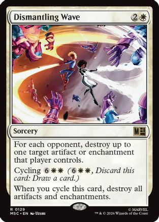 Dismantling Wave (129) - Commander: Marvel Super Heroes