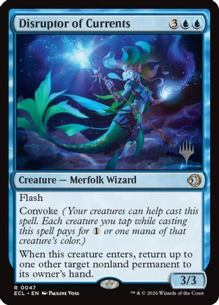Disruptor of Currents (Promo Pack) (047) Foil - Lorwyn Eclipsed