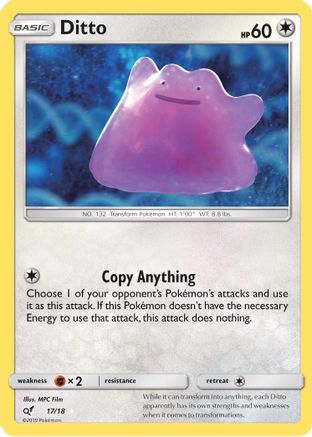 Ditto (17) Holofoil - Detective Pikachu