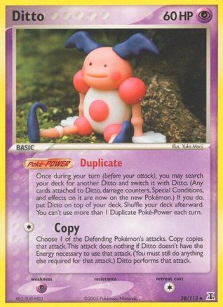 Ditto (Mr. Mime) (38) Reverse Holofoil - Delta Species