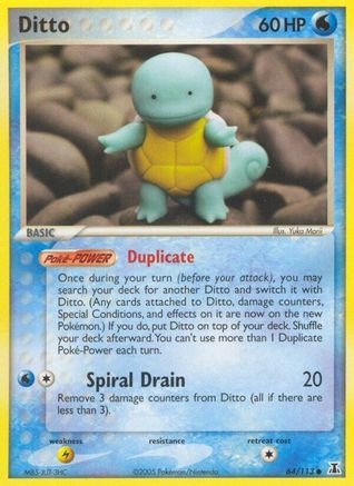 Ditto (Squirtle) (64) - Delta Species