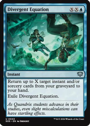 Divergent Equation (043) Foil - Secrets of Strixhaven