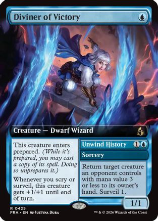 Diviner of Victory // Unwind History (Extended) (425) - Reality Fracture