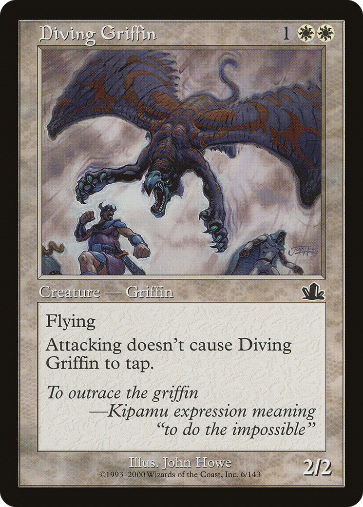 Diving Griffin (006) - Prophecy