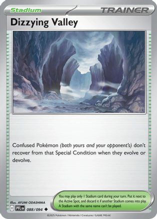 Dizzying Valley (88) Reverse Holofoil - Phantasmal Flames