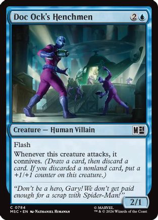 Doc Ock's Henchmen (784) Foil - Commander: Marvel Super Heroes