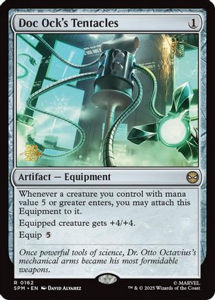 Doc Ock's Tentacles (Prerelease) (162) Foil - Marvel's Spider-Man