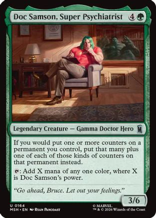 Doc Samson, Super Psychiatrist (164) Foil - Marvel Super Heroes