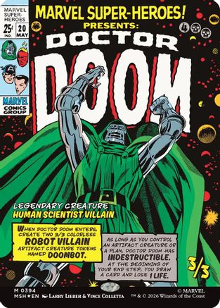 Doctor Doom (Classic Comic) (394) Foil - Marvel Super Heroes