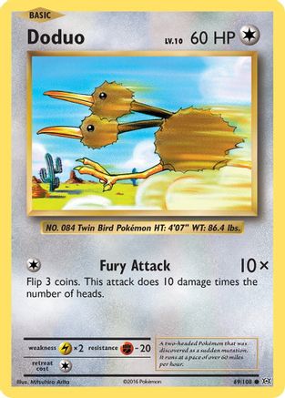 Doduo (69) - Evolutions